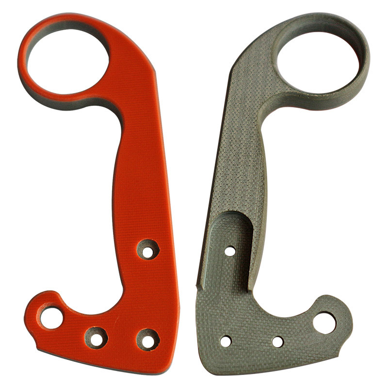 彩色绝缘G10层压环氧板刀柄加工定做,厂家G10刀柄来图加工雕刻|ms