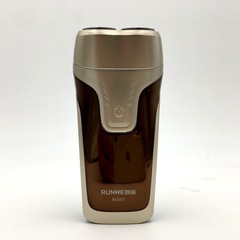 朗威剃鬚刀RS501旋轉雙頭極速刀網充電式男士電動剃鬚刮鬍刀