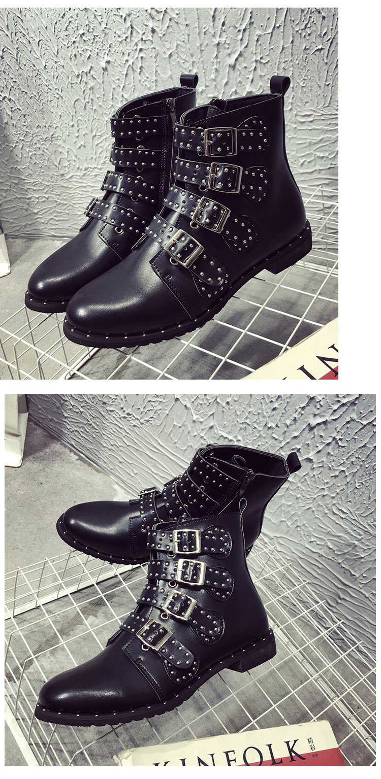 Bottes femme en PU artificiel - Ref 3355450 Image 12