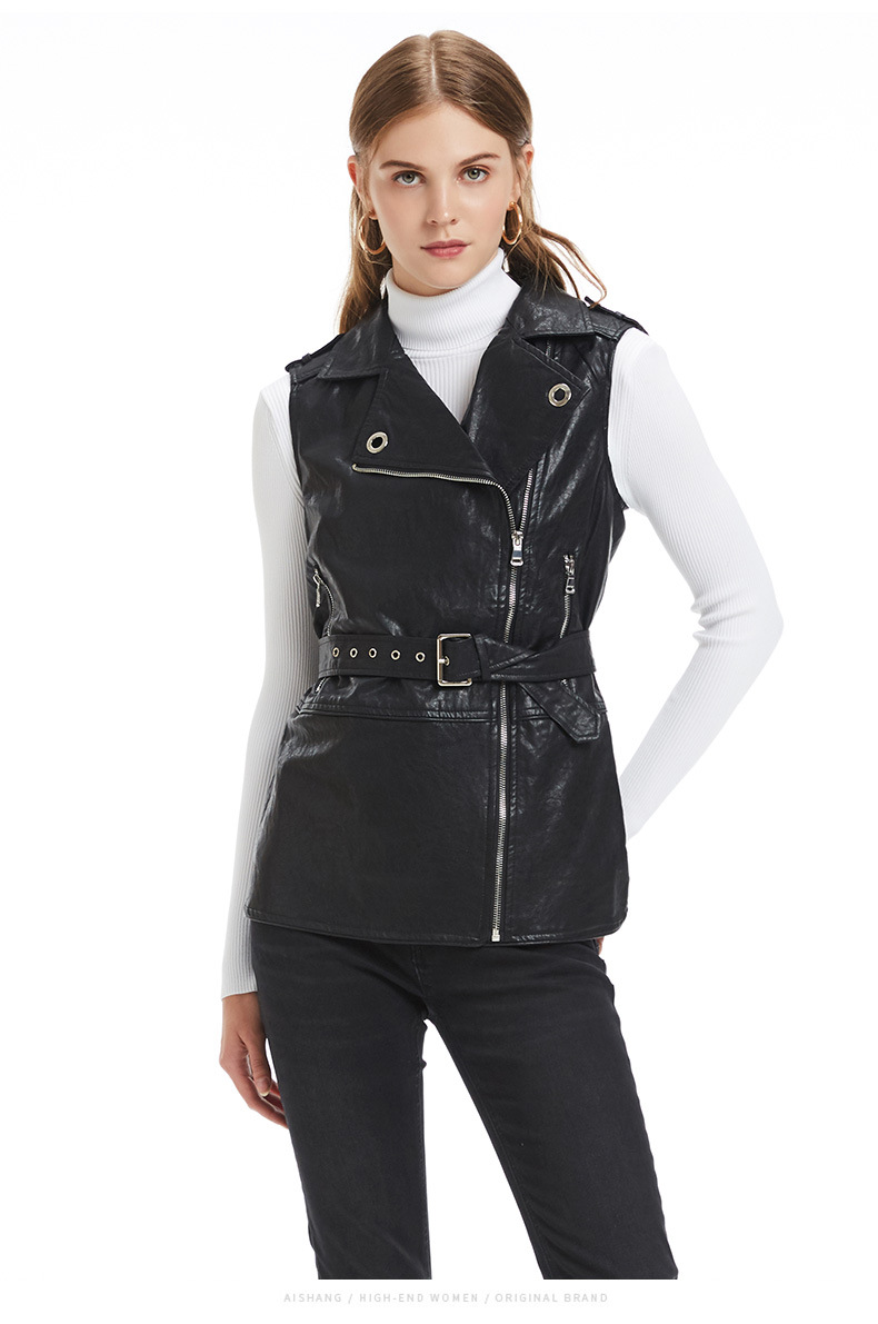 Gilet femme TRACK SEVEN en En cuir - Ref 3317536 Image 24