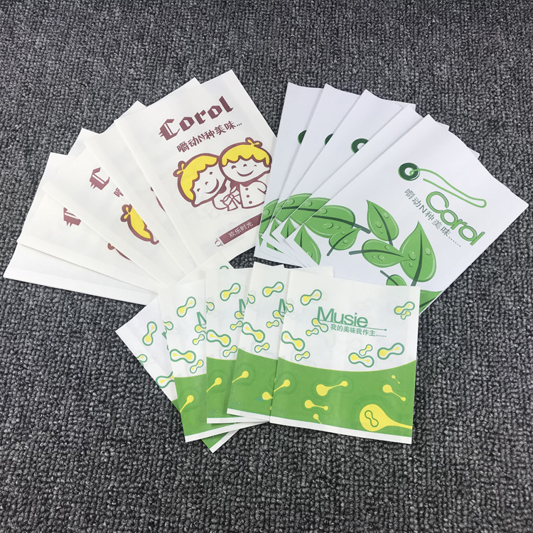 现货淋膜袋休闲食品便携方便淋膜纸袋防油厂家批发袋装零食加厚