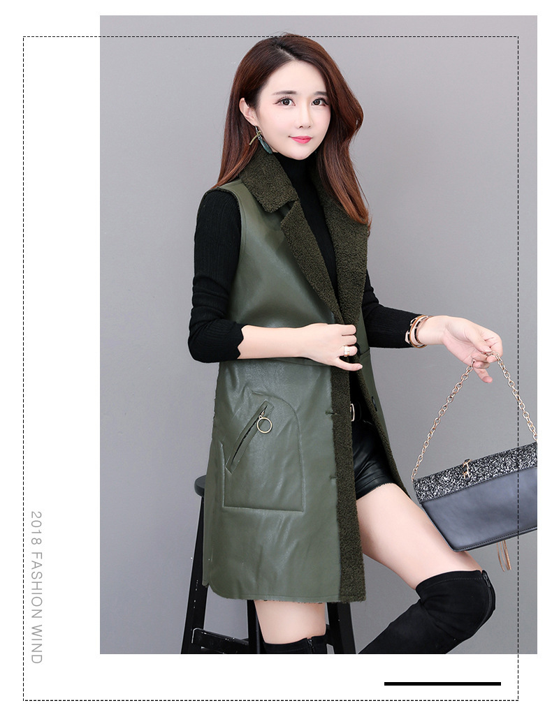 Gilet femme en Cuir PU - Ref 3318518 Image 21