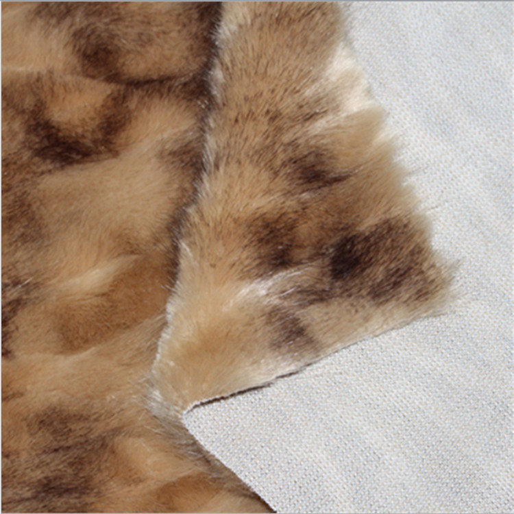 长毛绒仿水貂绒@割圈绒、复合羊羔绒+提花植绒布凹凸压花加厚款