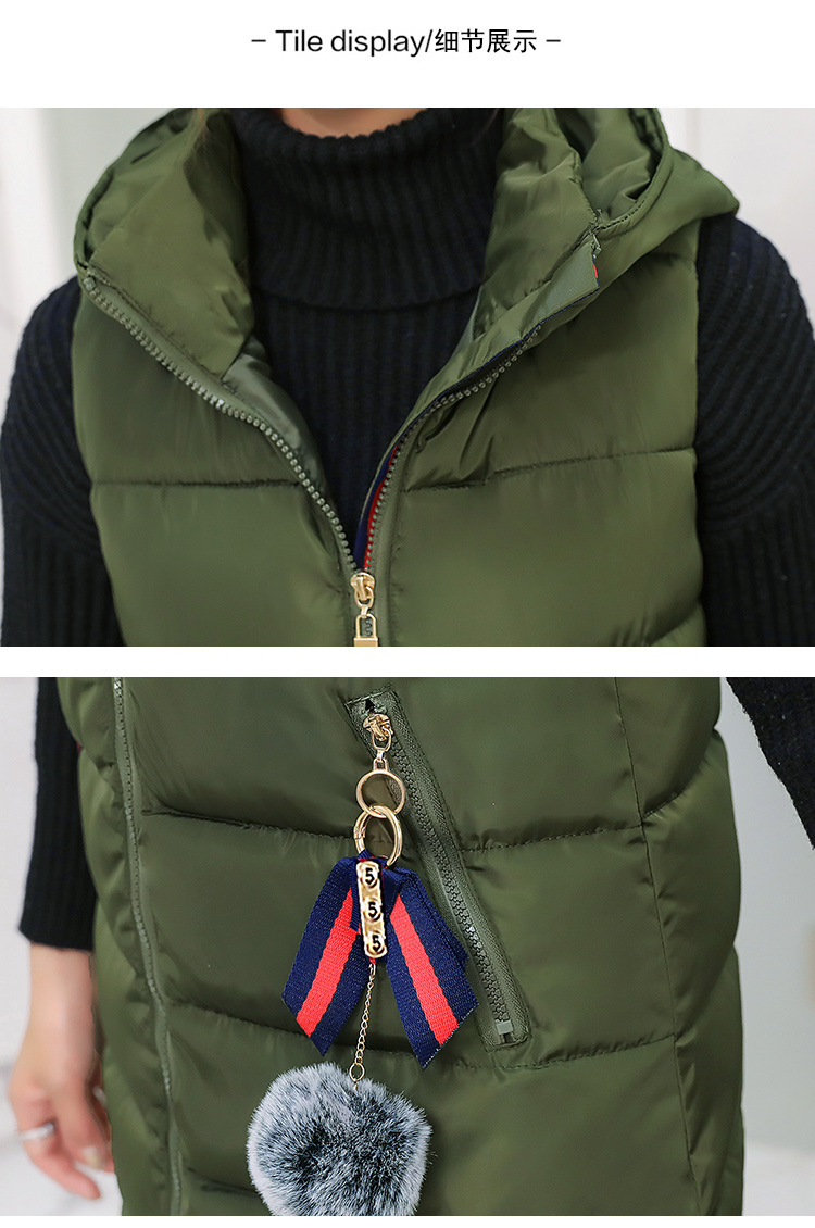 Gilet femme en Mélange de coton - Ref 3316385 Image 22