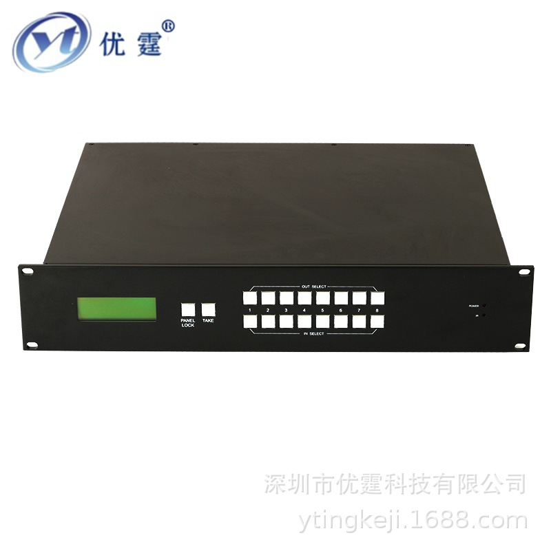 优霆HDMI无缝切换矩阵器混合插卡式DVI/VGA/YPBPR/CVBS/SDI/HDBST|ru
