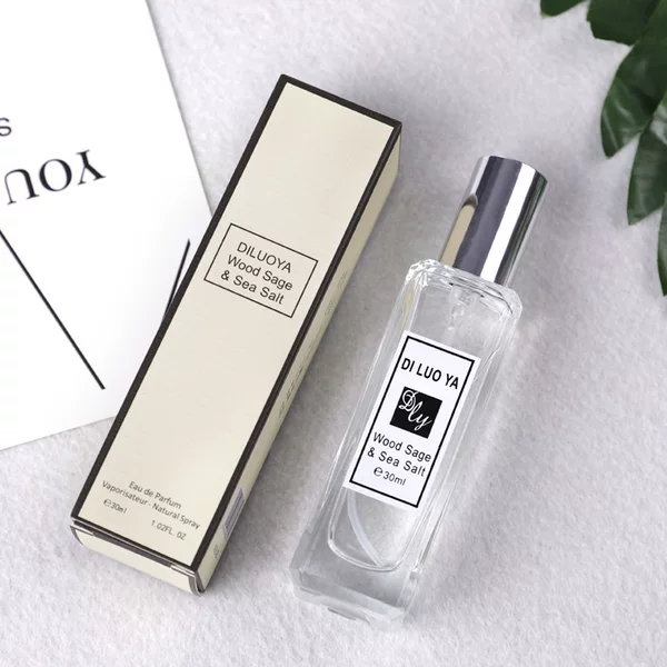 Tyroya Zumaron Perfume Blue Wind Bell Orange Flower Sage and Sea Salt Lime Basil and Citrus Lasting Fresh