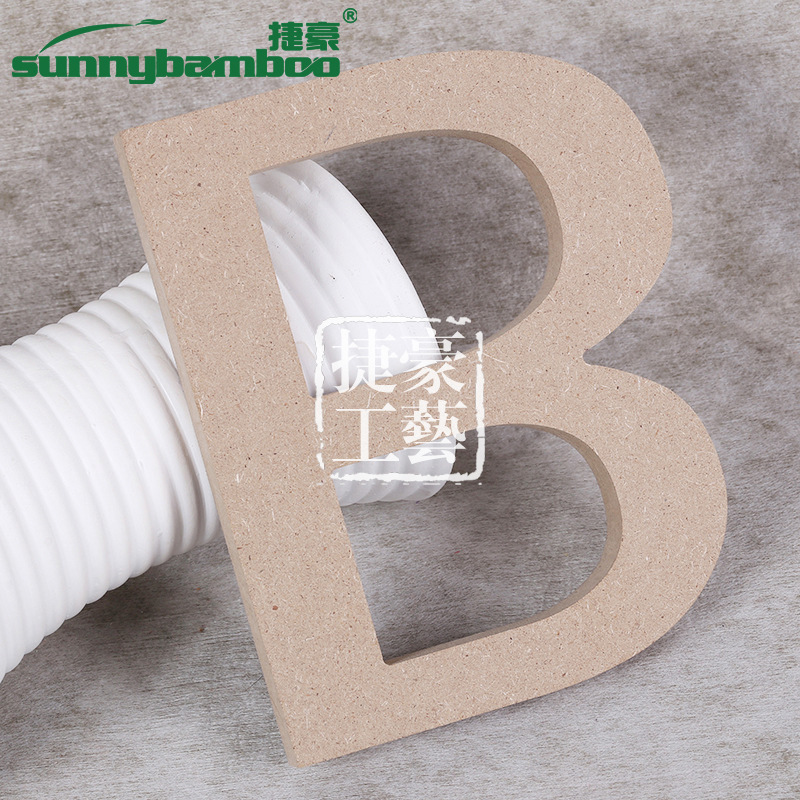 New DIY early education and intelligence toys, wooden craft letter A, English wooden fridge magnets, factory direct sales detail image 8