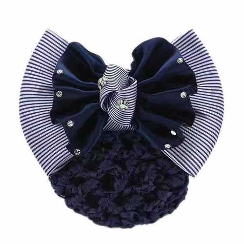 Professional hair clips, Korean style accessories, hairpins for hotels, banks, nurses, flight attendants, supermarkets, hairnets with big bowknots 