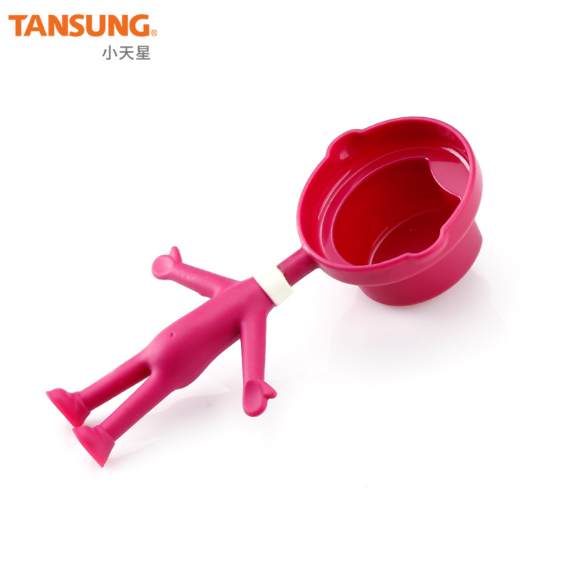 人型卡通兒童尼龍廚具 烘焙餐具套裝 硅膠鏟廚具人型廚房工具批發(fā)