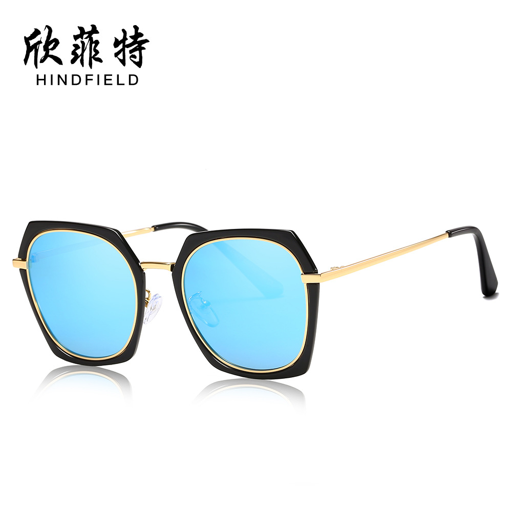 new pattern Trend reinforced edging Sunglasses TAC Polarized lady sunshade ultraviolet-proof Sunglasses wholesale 1927