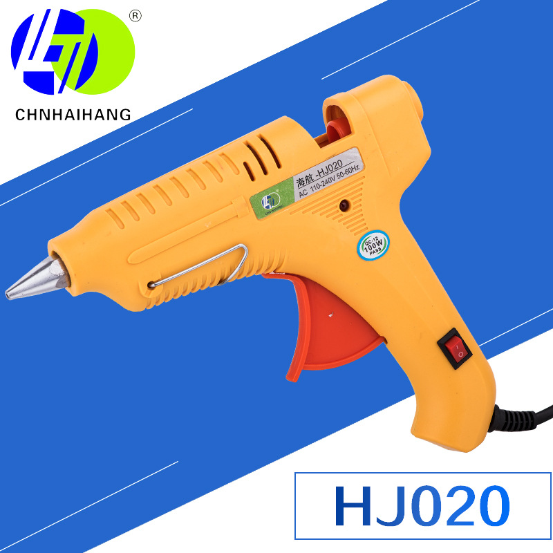 海航厂家批发大功率胶枪家用手工DIY带指示灯胶枪80W100W胶枪