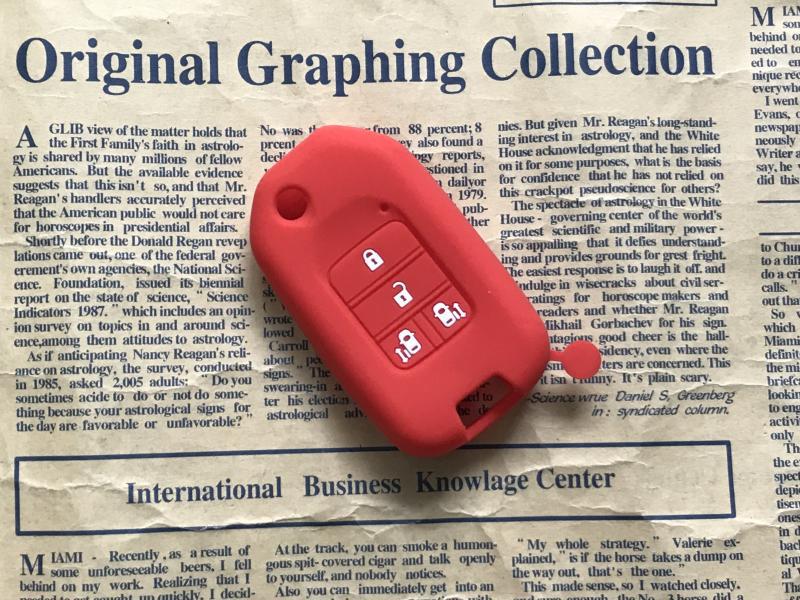 Suitable for the New Odyssey Silicone Key Case, Alisens Car Key Cover, Special Remote Control Protective Case Buckle