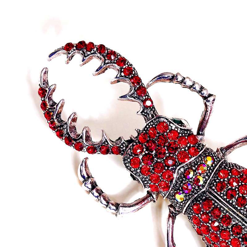 Casual Style Casual Pin Insect Alloy Plating Inlay Rhinestones Unisex Brooches