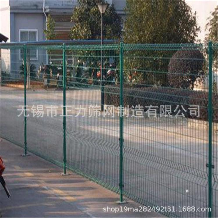 无锡工艺护栏网厂家批发 双圈护栏网厂家卷圈护栏网包塑铁丝网