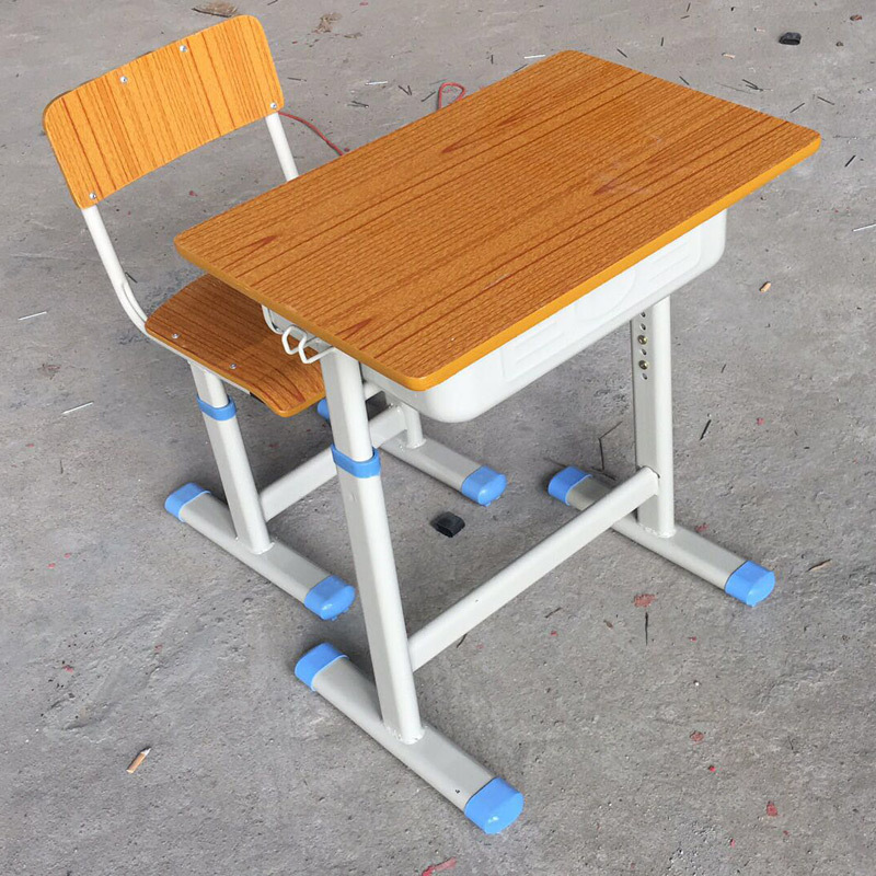 小学生课桌椅升降课桌椅厂家直销学校培训班课桌椅辅导班桌椅批发|ru