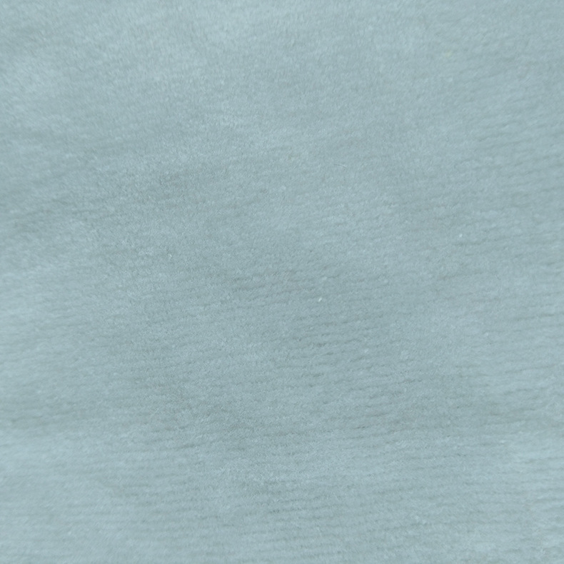 厂家供应CVC天鹅绒 服装玩具母婴用品面料 经编涤棉天鹅绒