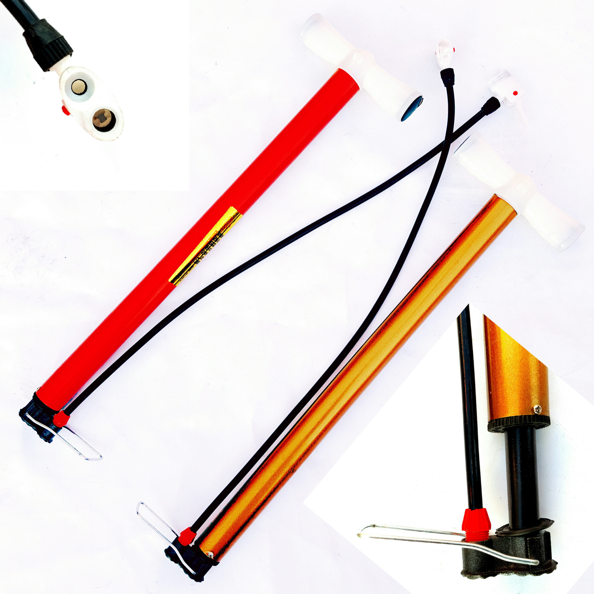 燕军钢管打气筒充气桶电动车摩托车打气棒日用百货五金货源地摊