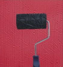 4寸小纤维肌理漆滚筒印花工具硅藻泥施工艺术漆肌理壁膜滚2003XB