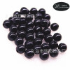 Factory direct selling black plastic beads PS plastic beads black small hole beads 4-14mm beaded material