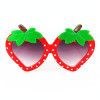 Children's cartoon strawberry, sunglasses, suitable for import, new collection