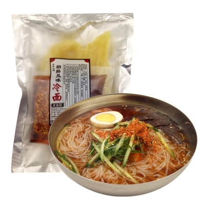 Orthodox school Korean cold noodles wholesale Northeast Aunt cold noodles Full container Homewear Yanji cold noodles Vacuum installation Mian