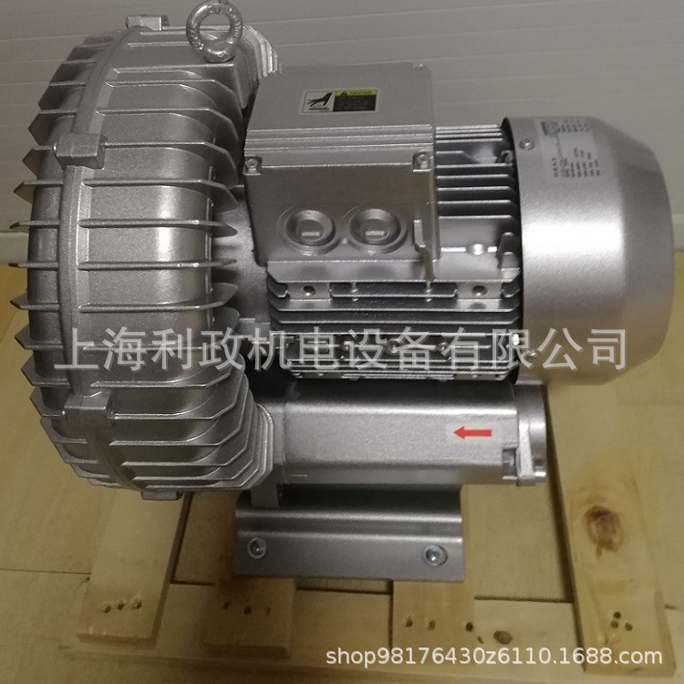 淡水鱼养殖业厂水体增氧用利政品牌环形高压鼓风机旋涡气环真空泵