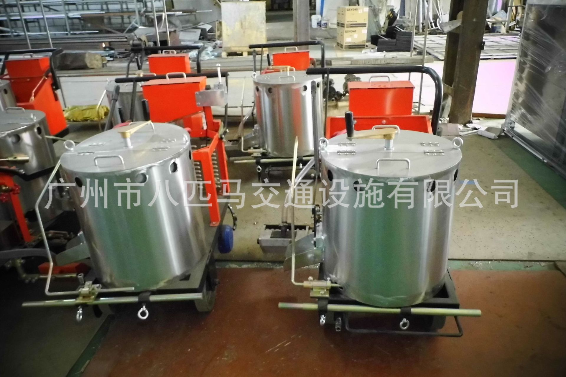 凸起震荡式划线喷涂机 道路减速带震荡标线机 热熔震荡划线一体