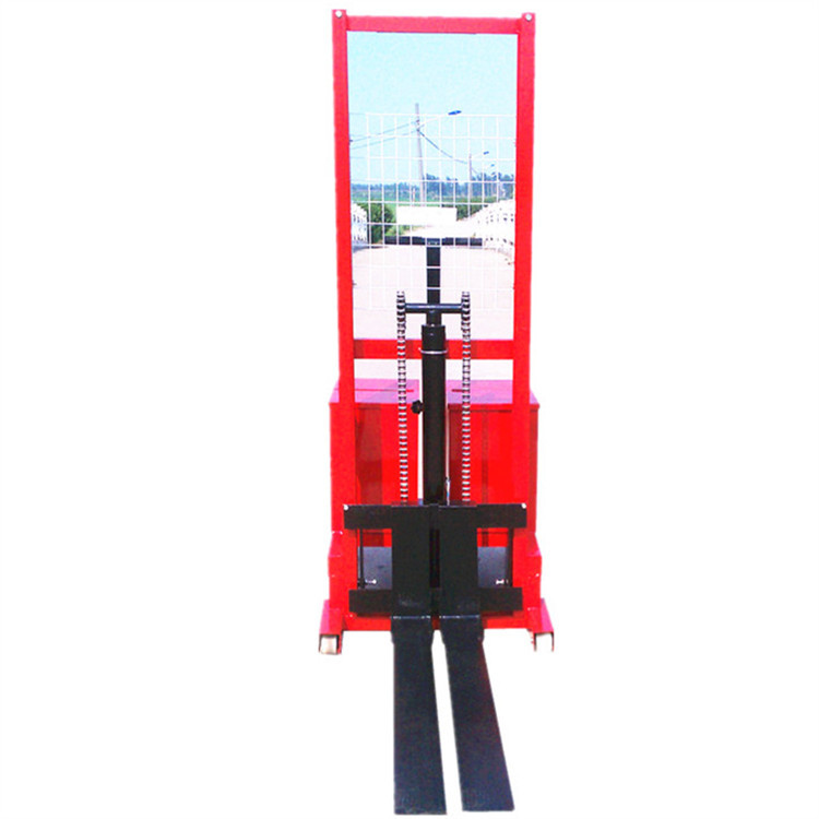 手动液压配重式升高车 无腿式堆高车 平衡配重型液压叉车