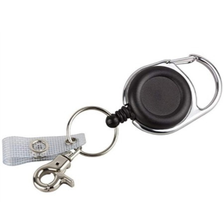 Clip Easy pull buckle Key ring Telescopic Keychain Theft prevention key Shengkou Outdoor Carabiner