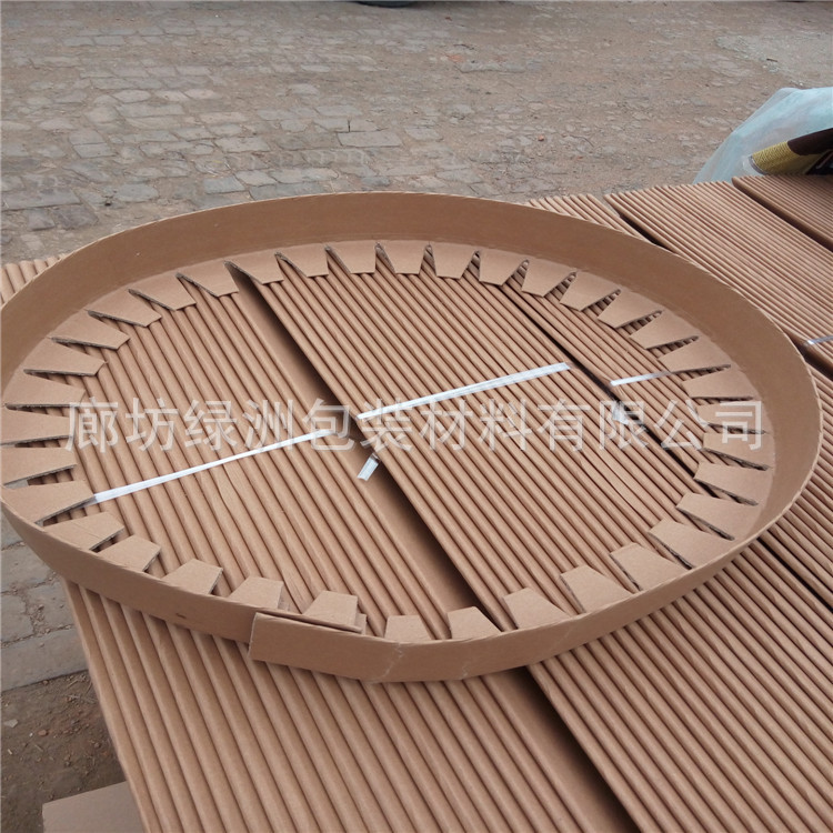 现货供应环型纸护角 纸箱瓷砖纱管纸护角 快递纸箱打包减震纸护角