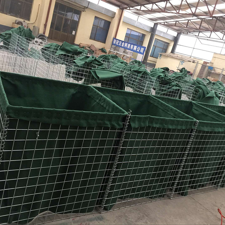 标准防爆网军事堡垒组合 防爆墙石笼网 多规格可订做可免费设计