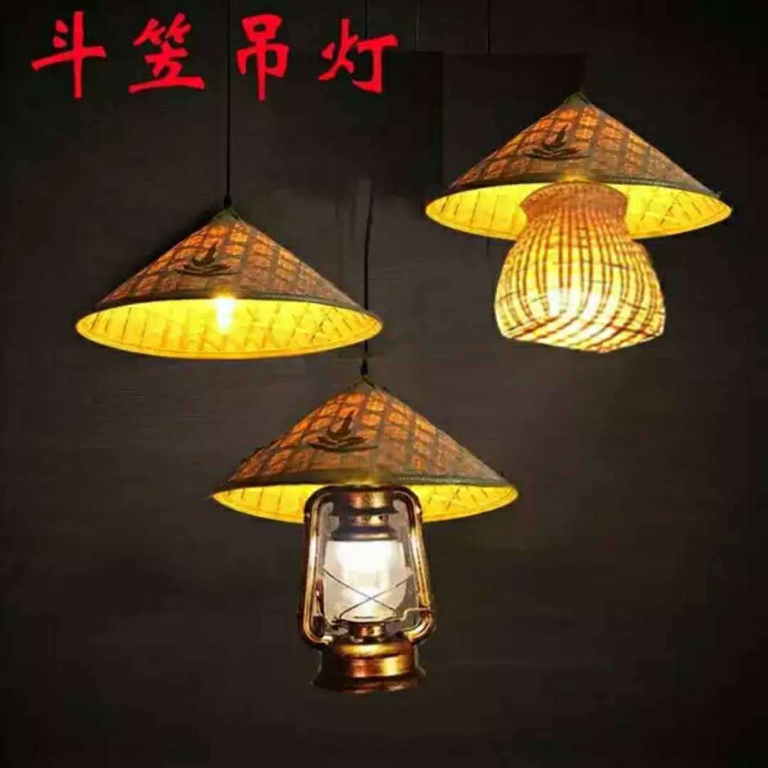 竹编织斗笠大沿农民草帽竹编旅游防雨防晒帽子钓鱼遮阳帽舞蹈详情图4