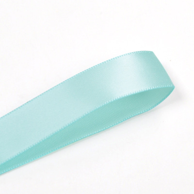 Yao Ming suministro de cinta de una sola cara cinta de satén de poliéster DIY rollo completo 100mm serie Azul 303-333