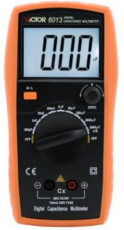 胜利VICTOR6013数字显示电容表 20000UF VC6013