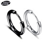 Earrings stainless steel, universal accessory