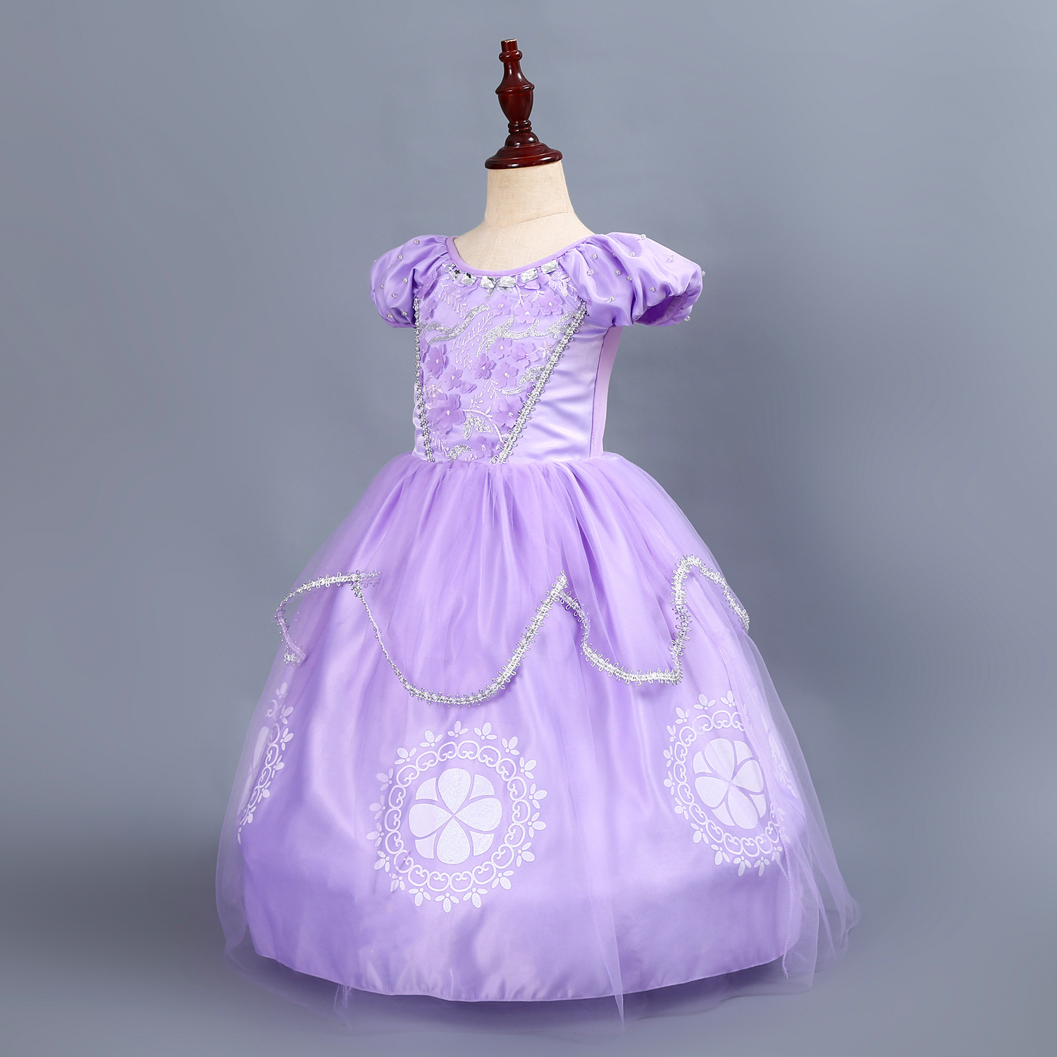 Halloween Costumes Children's Sophia Princess Dress Girls' Little Princess Sophia Dress Children's Dress