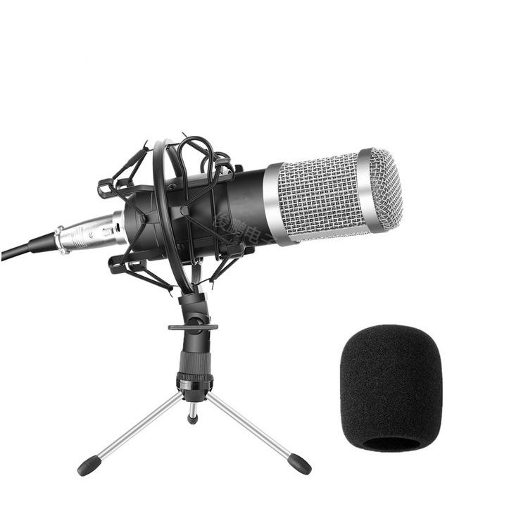 Wired condenser microphone BM800 anchor karaoke mobile phone computer live recording microphone mobile phone microphone