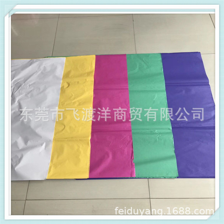 厂家批发供应17克彩色拷贝纸 薄页纸原浆雪梨纸50*75cm 500张