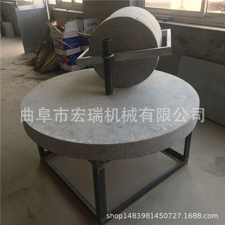 江苏电动石碾价格 面粉石碾 直销石碾子仿古老碾盘-阿里巴巴