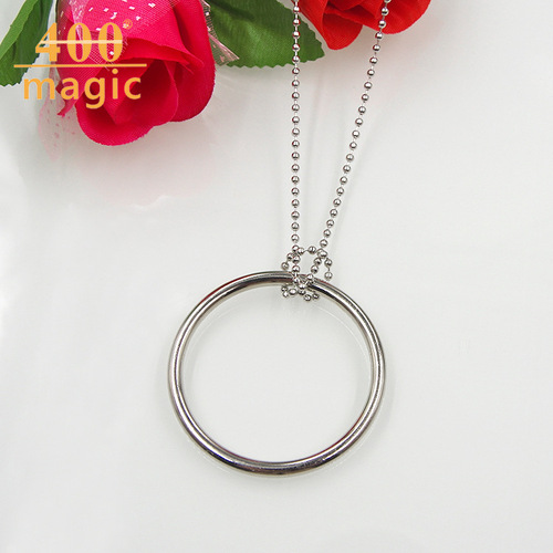 Big Magic Knot Large Tomorrow Ring Gold Silver Street Stall Toy Children's Magic Props Magic Toy