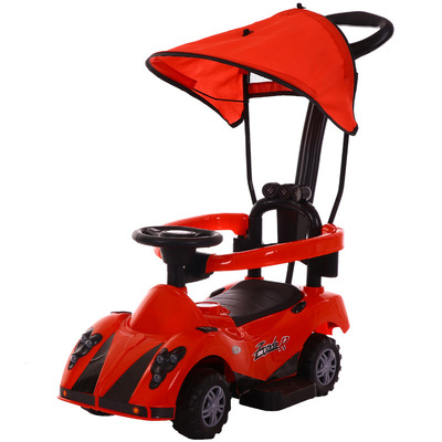 儿童手推车1-3岁 儿童滑行车可做人音乐灯光四轮滑行车 厂家批发|ru