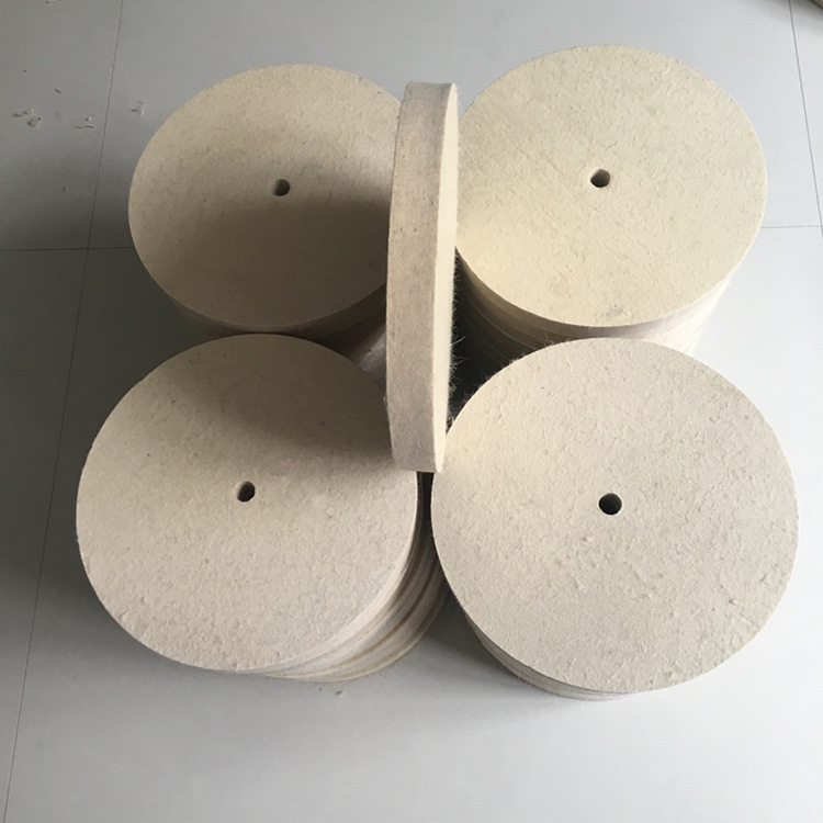 供应优质工业羊毛毡抛光毛毡耐磨擦毛毡轮规格可定做