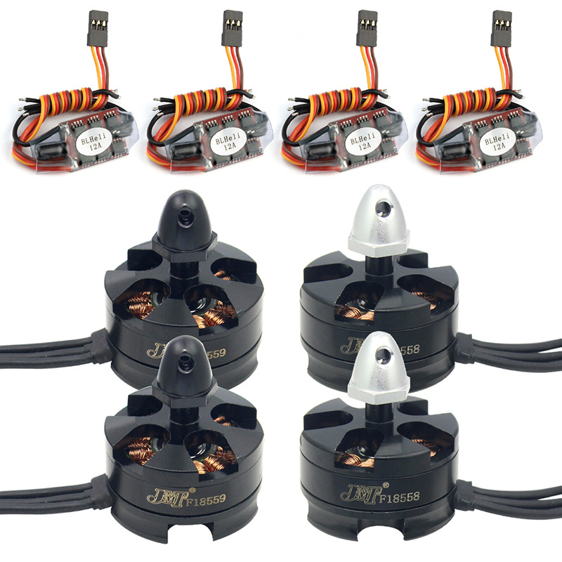 Q250 racing drone kit BLHeli firmware 12A ESC 1806 2400KV brushless motor