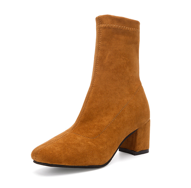 Bottes femme en Daim - Ref 3354891 Image 28