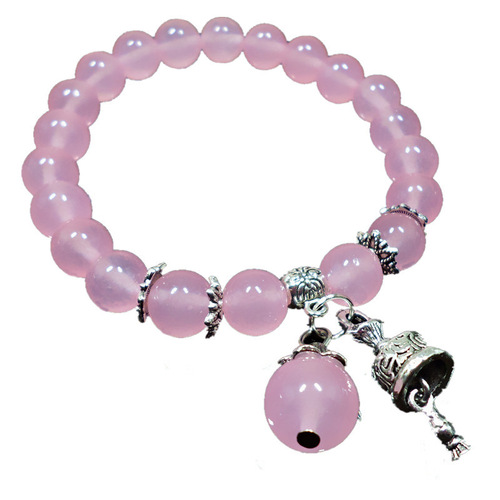 Crystal Bracelet Chalcedony Bracelet Wholesale Small Jewelry for Female Couples Handmade Beaded Hand Jewelry Jewelry Yiwu Small Commodities