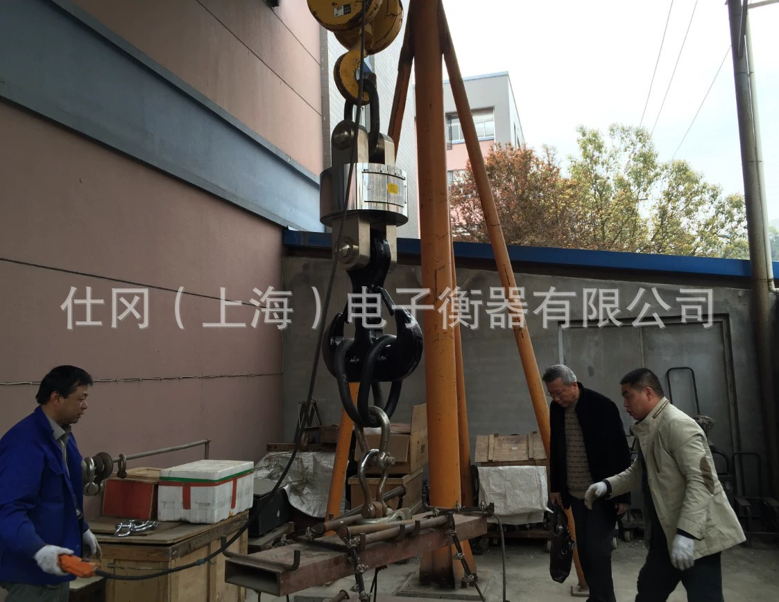 Электронные крановые весы 250 тонн, беспроводные электронные весы с крючком 250 Т, электронные весы для док-кранов (бренд Шанхай)