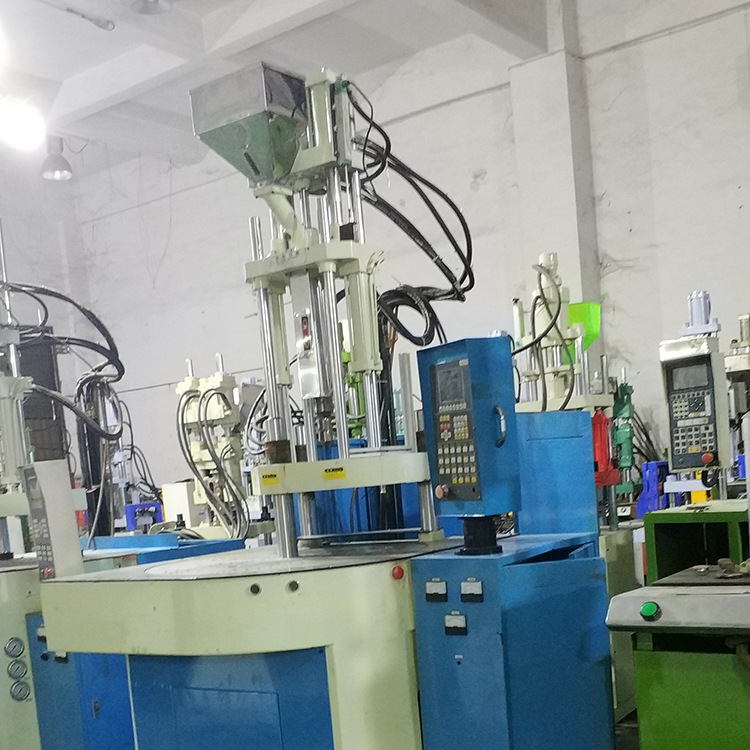 东莞厂家供应优良机器 德群55吨两工位转盘机