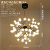 Scandinavian modern creative LED bar ceiling lamp for living room for bedroom