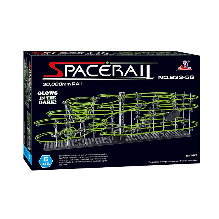 Spacerail, конструктор космоса с рельсами, игрушка, американские горки, DIY, наука и техника