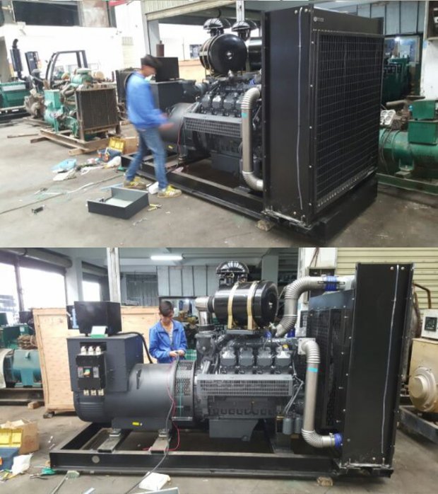 云南昆明华柴道依茨500KW柴油发电机组